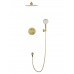 Душевая система Wonzon & Woghand Stick WW-88929010-BG встраиваемая с термостатом, брашированное золото
