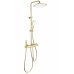 Душевая система Wonzon & Woghand Muse Legato WW-B4129-BG с термостатом, брашированное золото