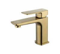 Смеситель Wonzon & Woghand Edge WW-88139003-BG для раковины, брашированное золото