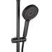 Душевая система Wonzon & Woghand Tor WW-88047073-MB черный/матовый