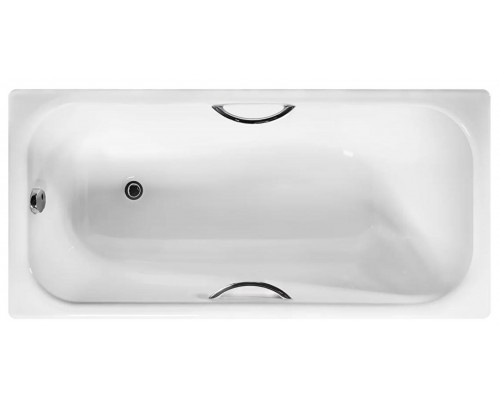 Чугунная ванна Wotte Start 160x75 с отверстиями для ручек