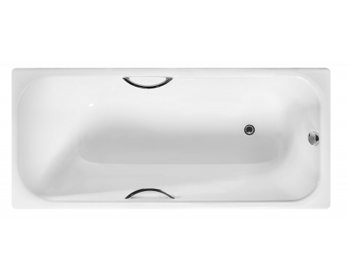 Чугунная ванна Wotte Start 170x75 с отверстиями для ручек