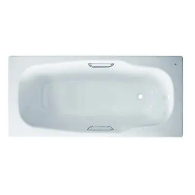Стальная ванна BLB Atlantica HG 180х80 с отверстиями для ручек B80J