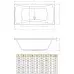 Акриловая ванна C-bath Talia 200х90 CBQ004004