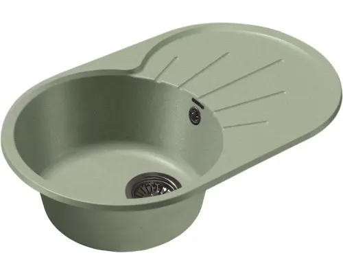 Мойка кухонная GranFest Rondo GF-R750L салатовый