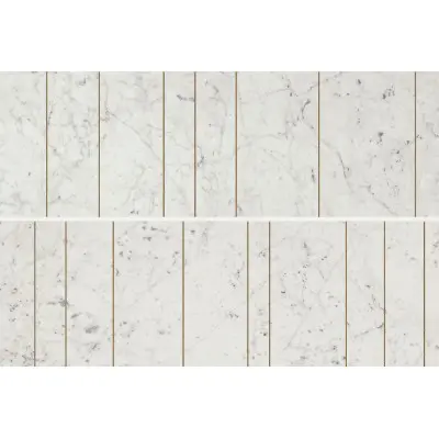 Керамическая вставка Italon Charme Extra Carrara Golden Line 25х75 600080000369