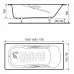 Стальная ванна Roca Princess-N 170x75 с отверстиями для ручек 2202E0000