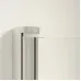 Шторка для ванны раздвижная Vegas Glass ZV+ZVF 180*85 07 01 профиль матовый хром, стекло прозрачное