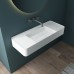 Раковина Vincea 120x40 VWB-6S312MW подвесная, белый/матовый