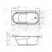 Акриловая ванна Riho Columbia 150х75 без гидромассажа B002001005