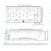Акриловая ванна Excellent Aquaria WAEX.AQU16WH 160x70