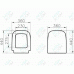 Крышка-сиденье Vitra S20 177-003-009 с микролифтом