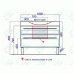 Тумба Aqwella Милан 100 с раковиной Bergamo 100 Mil.01.10/2n/W напольная, белый