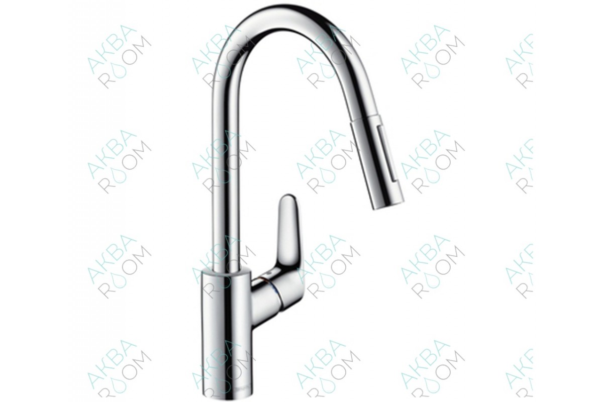  для кухни с выдвижным изливом Hansgrohe Focus 31815000