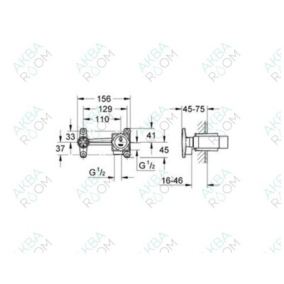 Скрытая часть Grohe 23200000