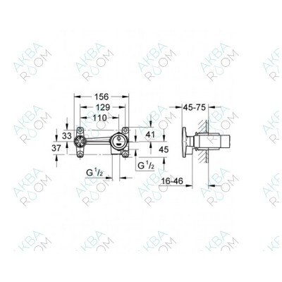 Скрытая часть Grohe 32635000