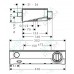 Смеситель Hansgrohe Ecostat Select 13171000 для душа с термостатом, хром