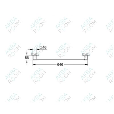 Полотенцедержатель Grohe Allure 40341000