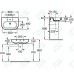 Раковина Roca Meridian 327242000 (60 см)