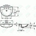 Раковина Roca Victoria 327395000 (52 см)