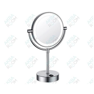 Косметическое зеркало WasserKRAFT K-1005 с увеличением и подсветкой