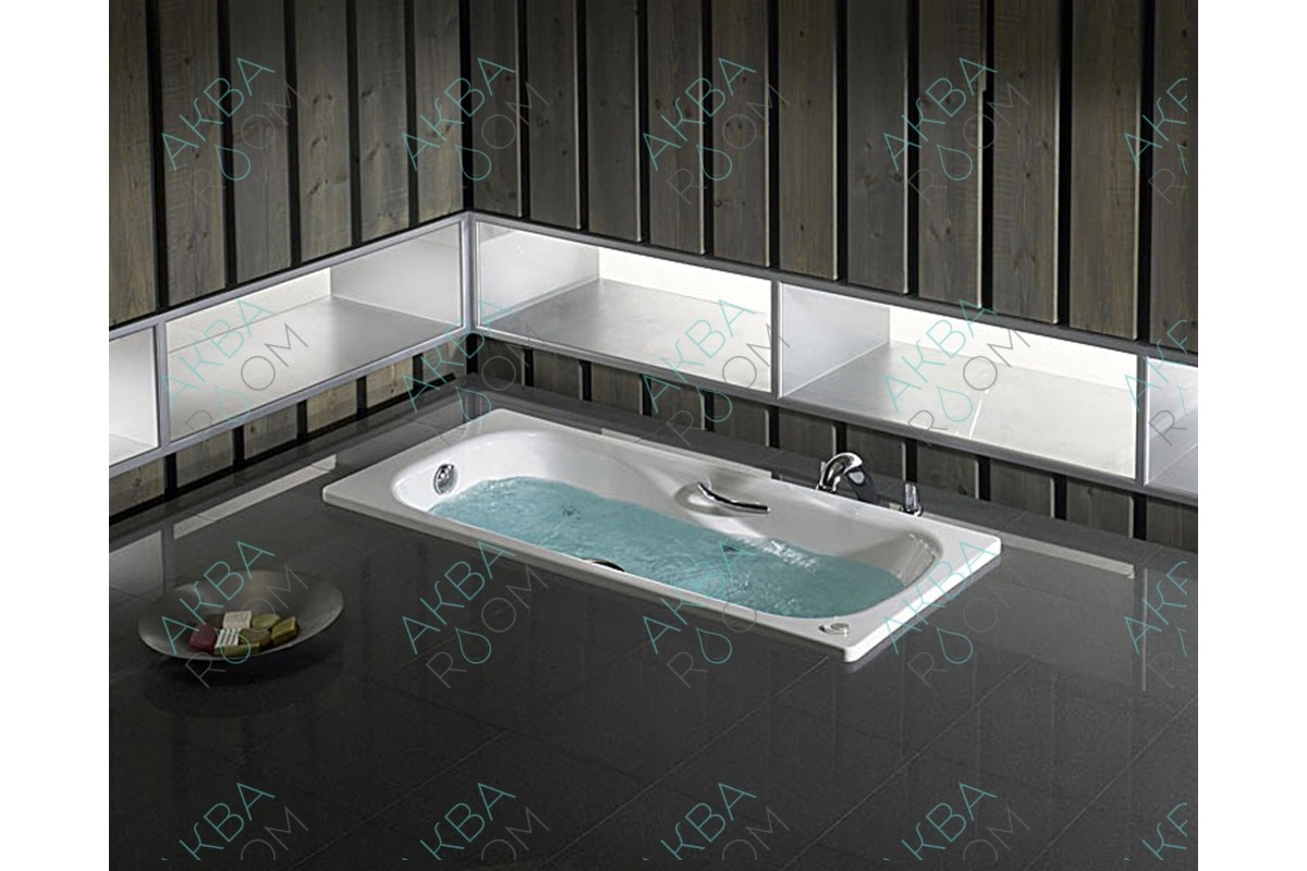 Чугунная ванна Roca Malibu 23107000R (2310G000R) (160x75)