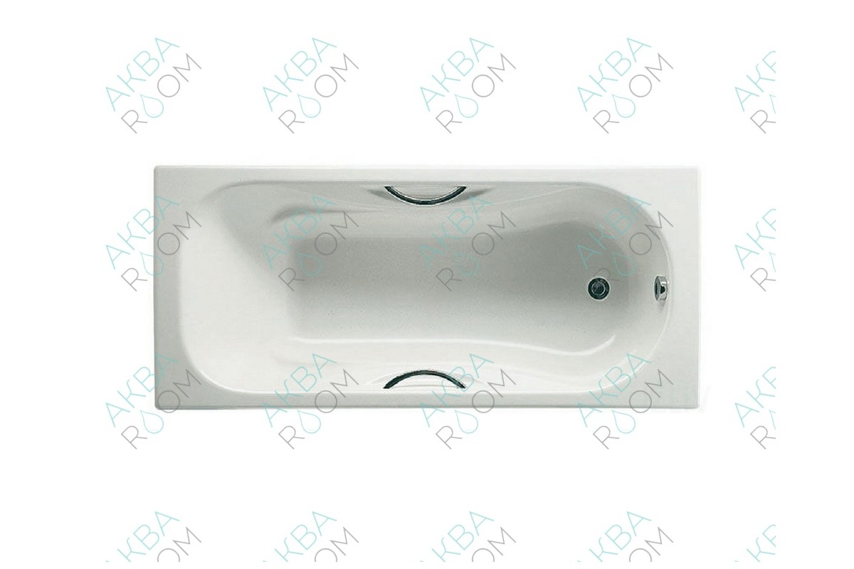 Чугунная ванна Roca Malibu 23107000R (2310G000R) (160x75)