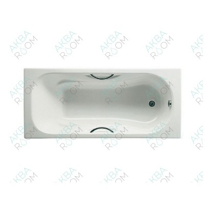 Чугунная ванна Roca Malibu 170х70 с отвер. под ручки 2333G0000