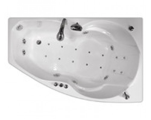 Акриловая ванна Triton Бриз 150х95х67, левая с каркасом Н0000000178