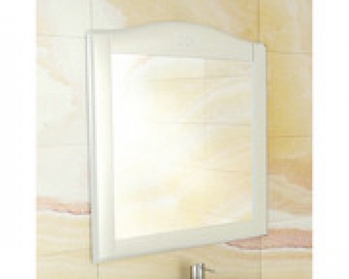 Зеркало Comforty Монако 80 белый глянец 00003129893