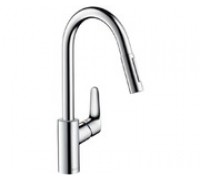 Смеситель Hansgrohe Focus 31815000 для кухонной мойки с вытяжной лейкой