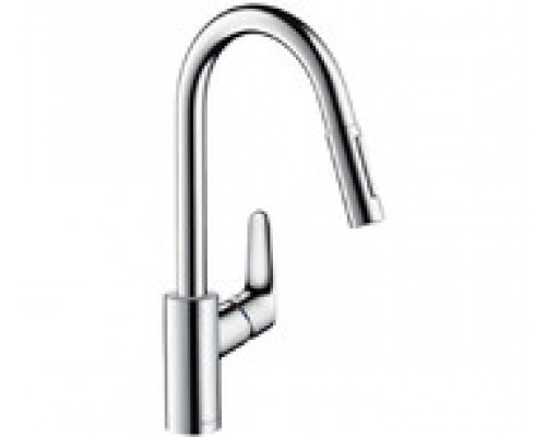 Смеситель Hansgrohe Focus 31815000 для кухонной мойки с вытяжной лейкой