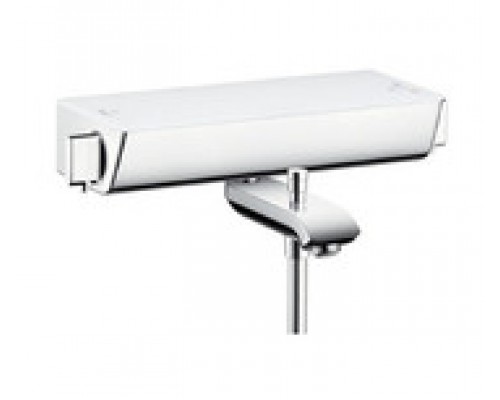 Смеситель Hansgrohe Ecostat Select 13141400 для ванны и душа с термостатом, белый/хром