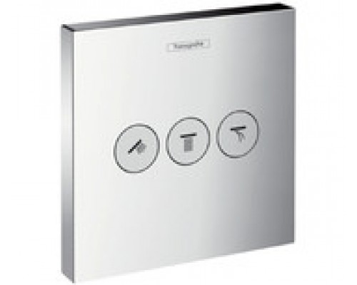 Запортно-переключающее устройство Hansgrohe ShowerSelect 15764000 3 потребителя