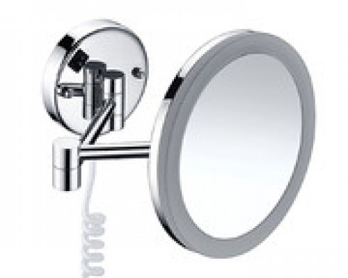 Косметическое зеркало WasserKRAFT K-1004 с увеличением и подсветкой