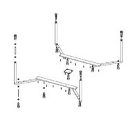 Опоры для ванны Excellent Great Arc HW-ST-NWA-8